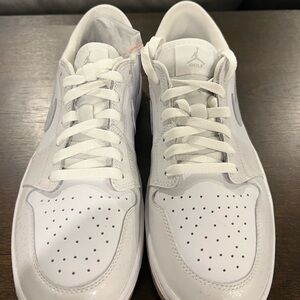 Nike White Men's Golf Sneakers